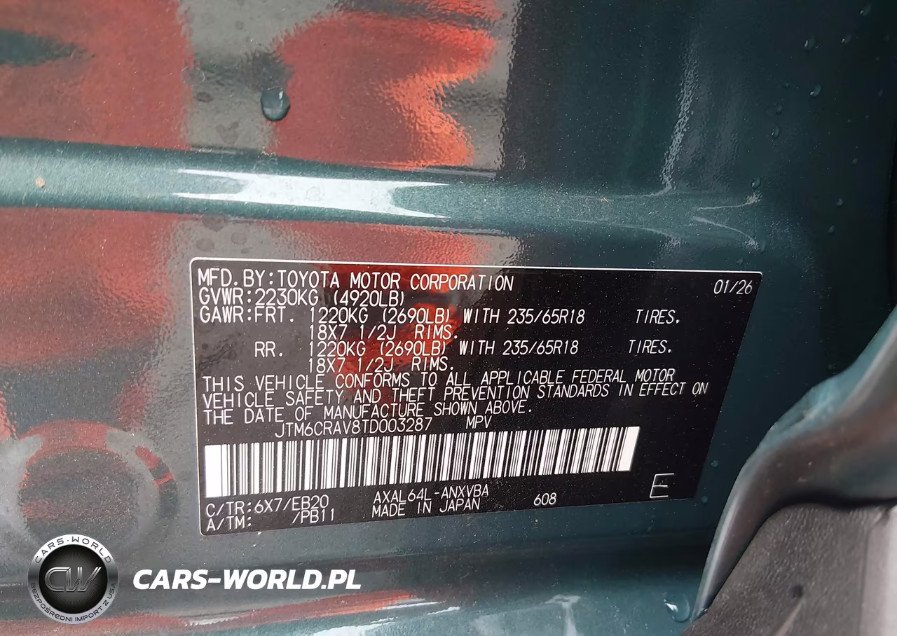 2026 Toyota Rav4 Woodland VIN:JTM6CRAV8TD003287 - 9