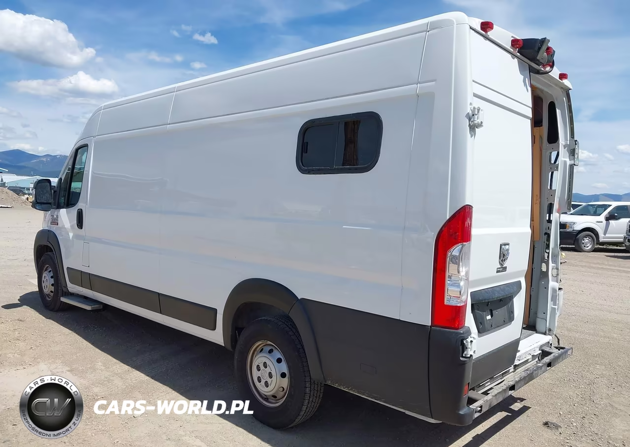 2022 Ram Promaster 3500 Cargo Van High Roof 159 Wb Ext VIN:3C6MRVJG7NE111781 - 3