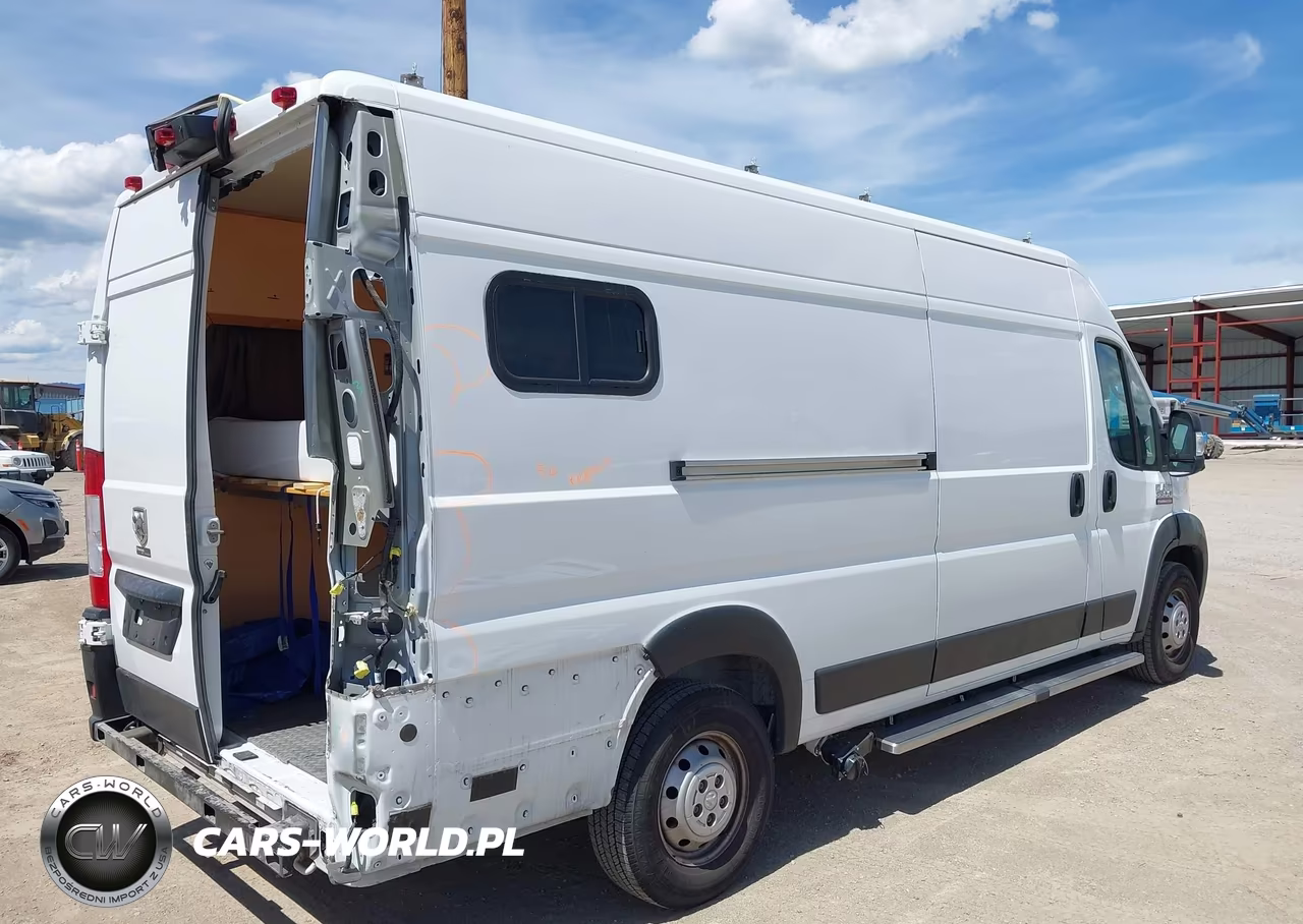 2022 Ram Promaster 3500 Cargo Van High Roof 159 Wb Ext VIN:3C6MRVJG7NE111781 - 4