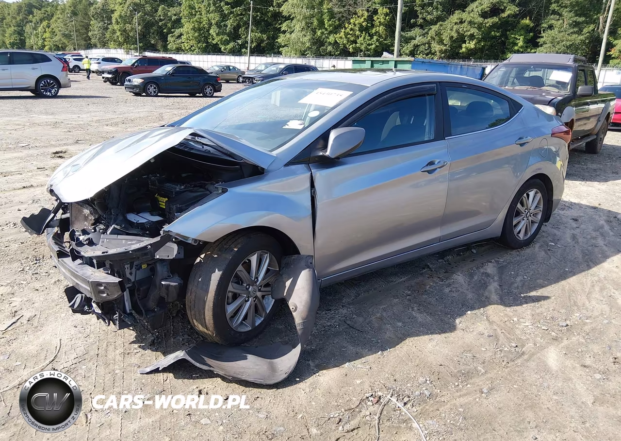 2015 Hyundai Elantra Se VIN:5NPDH4AE8FH620957 - 2