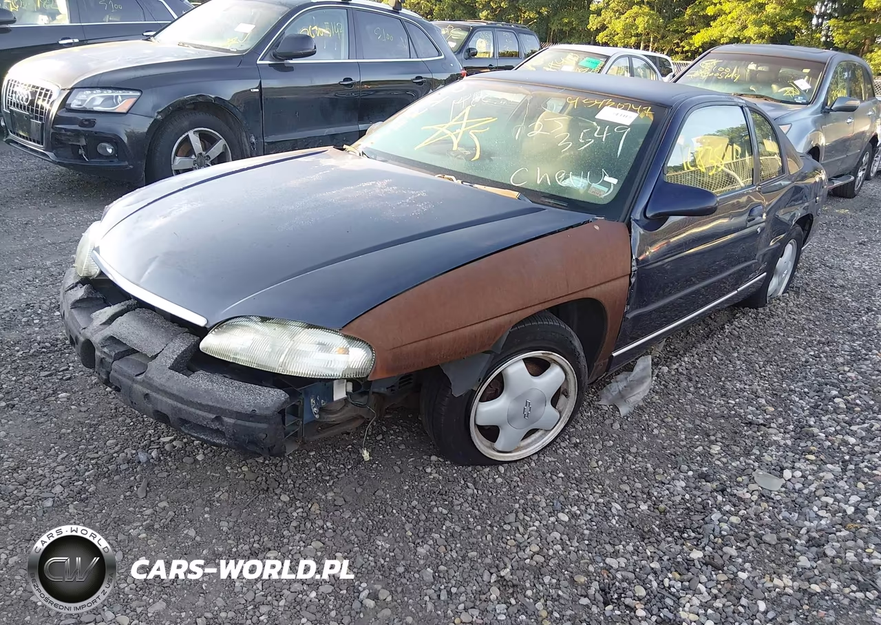 1998 Chevrolet Monte Carlo Ls VIN:2G1WW12MXW9227458 - 2