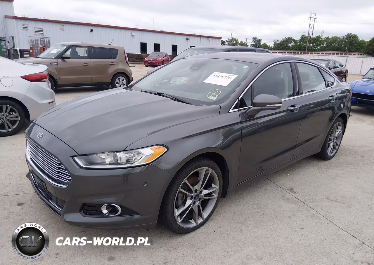 2015 Ford Fusion Titanium VIN:3FA6P0D93F4126382 - 2
