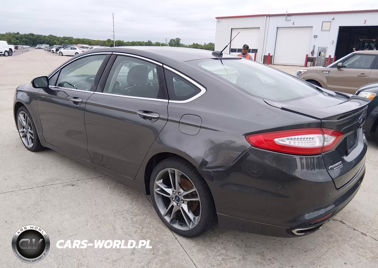2015 Ford Fusion Titanium VIN:3FA6P0D93F4126382 - 3