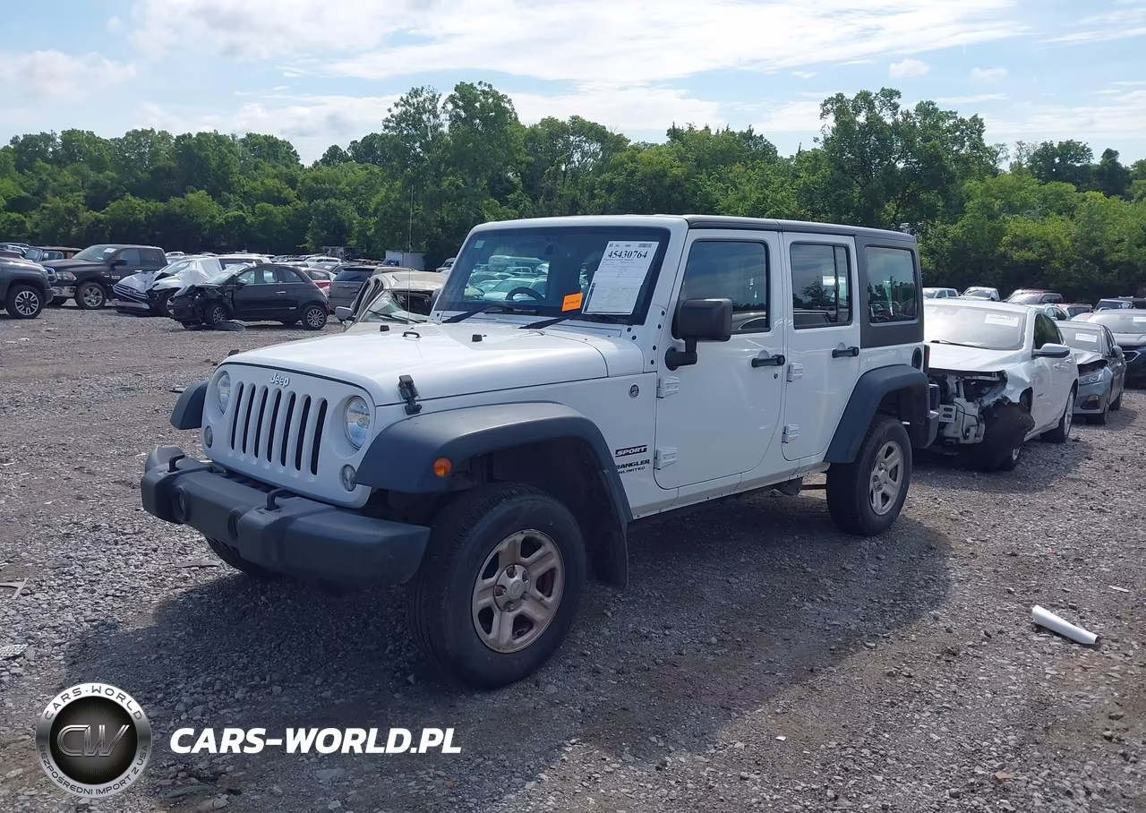 2015 Jeep Wrangler Unlimited Sport Rhd VIN:1C4BJWKG5FL652106 - 2