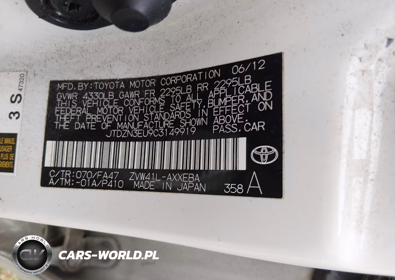 2012 Toyota Prius V Three VIN:JTDZN3EU9C3149919 - 9