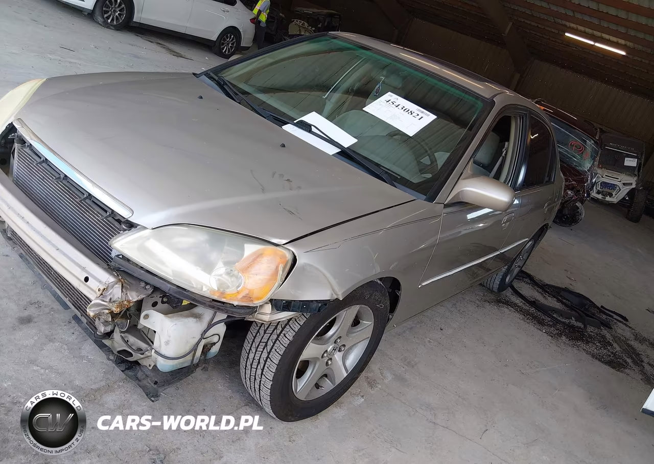 2001 Honda Civic Ex VIN:1HGES26751L066965 - 2