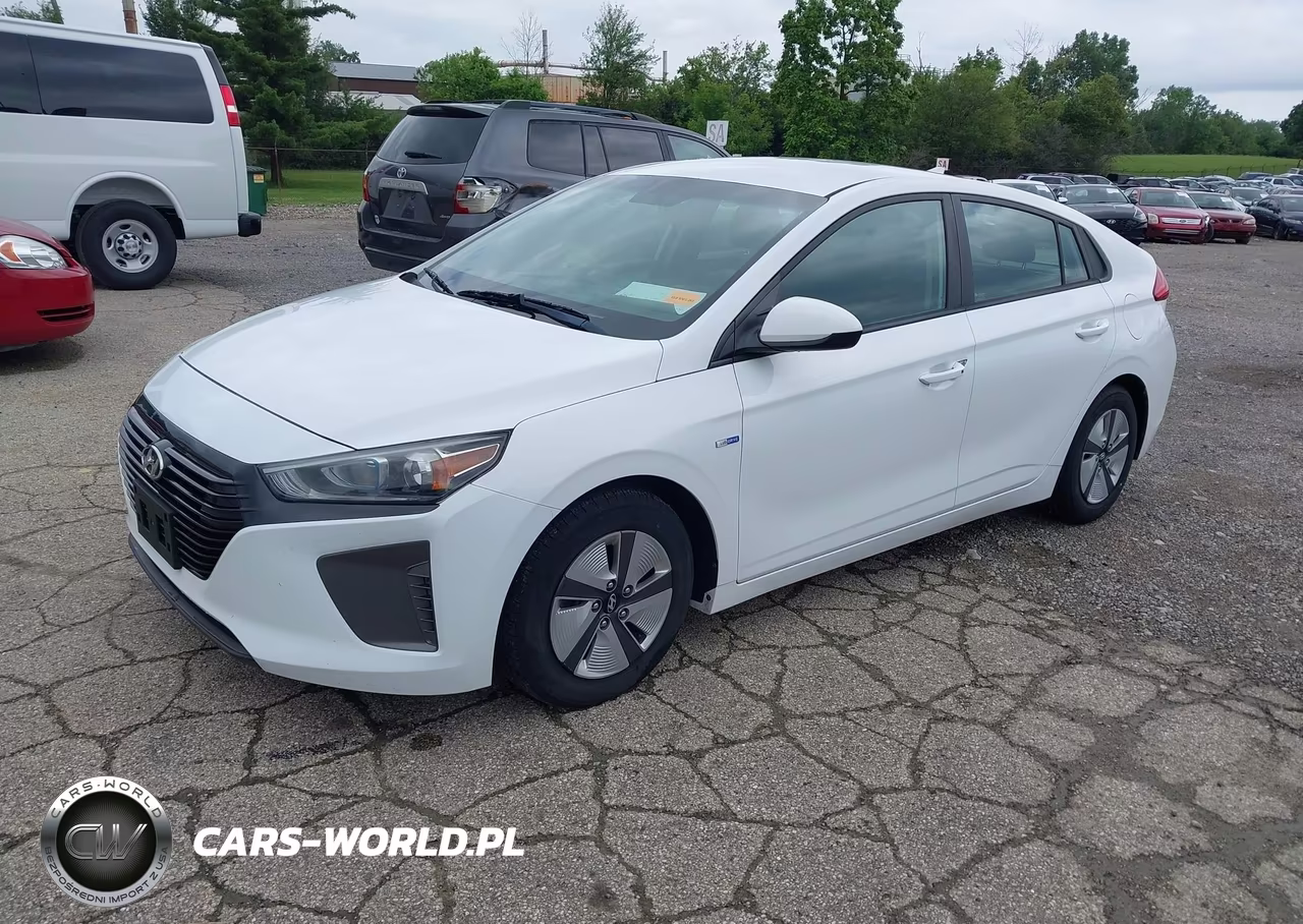2019 Hyundai Ioniq Hybrid Blue VIN:KMHC65LC3KU106710 - 2