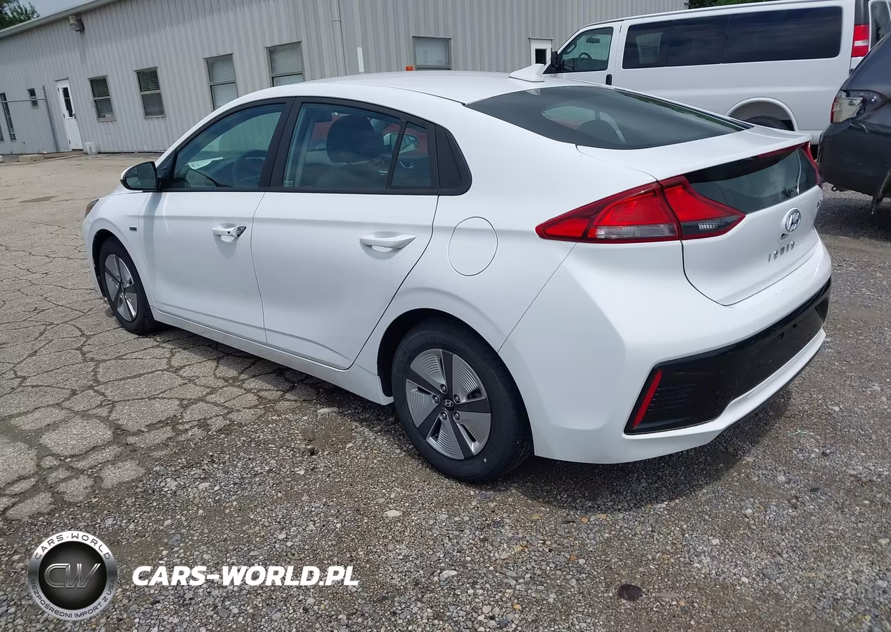 2019 Hyundai Ioniq Hybrid Blue VIN:KMHC65LC3KU106710 - 3