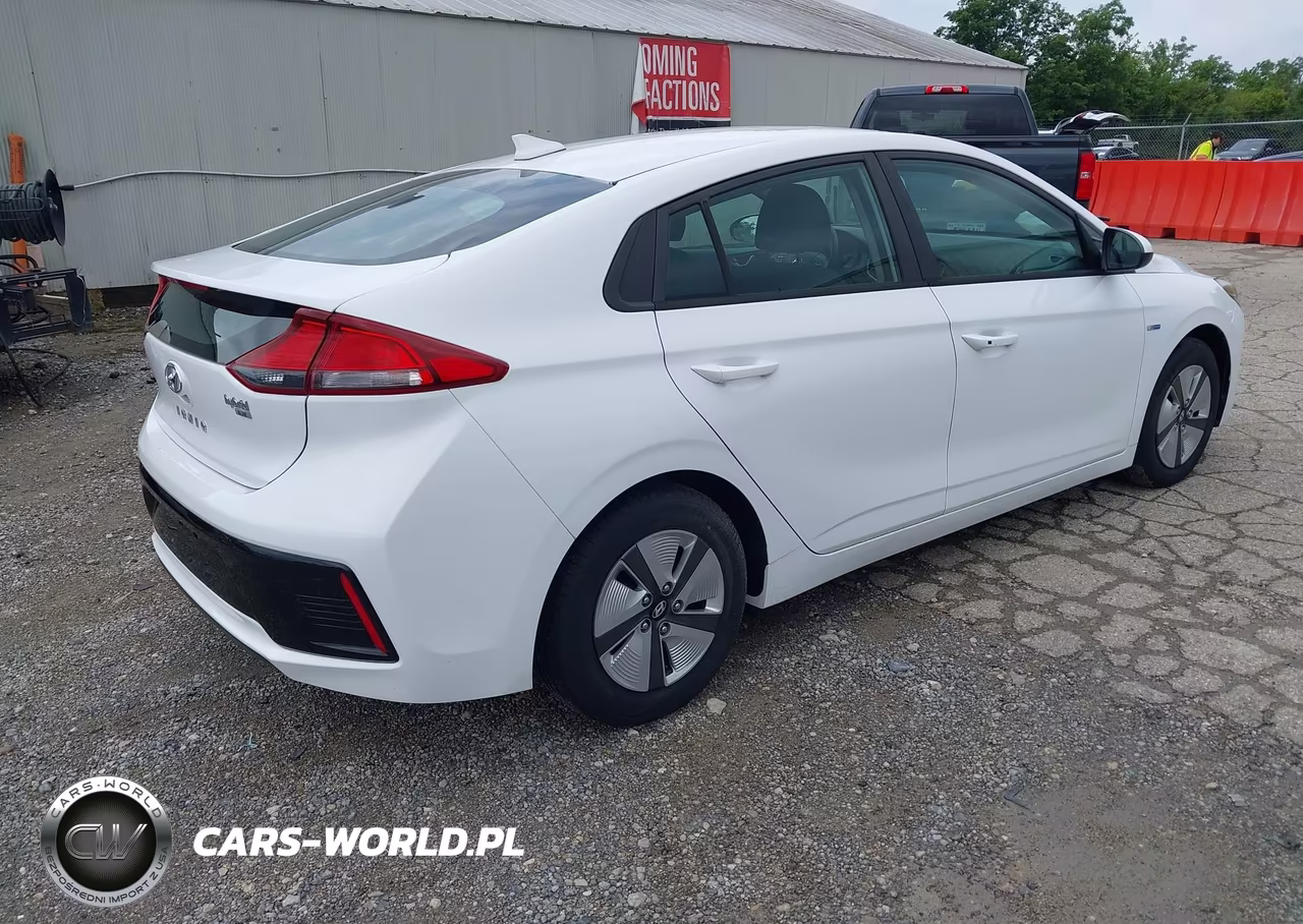 2019 Hyundai Ioniq Hybrid Blue VIN:KMHC65LC3KU106710 - 4