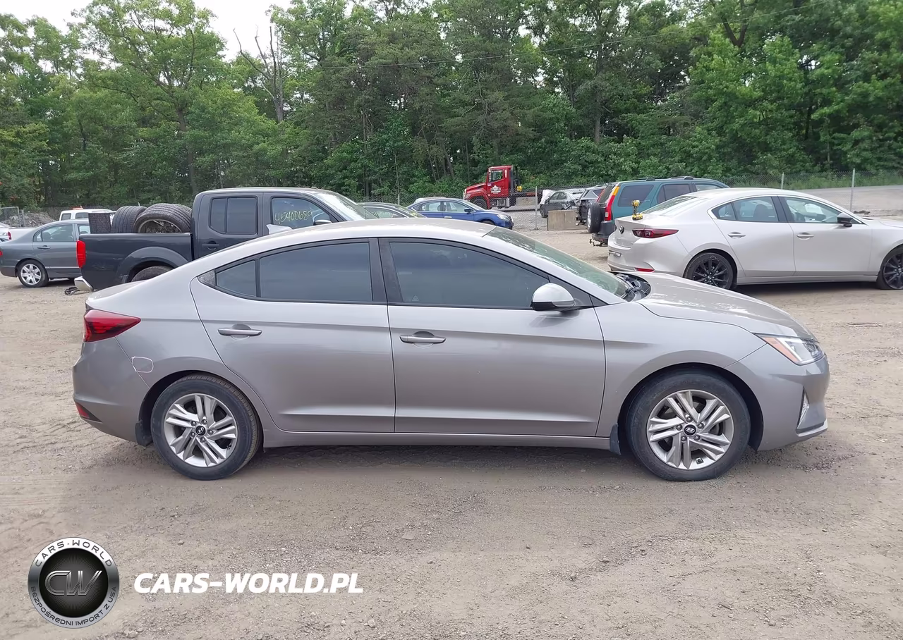 2020 Hyundai Elantra Sel VIN:KMHD84LF4LU904203 - 13