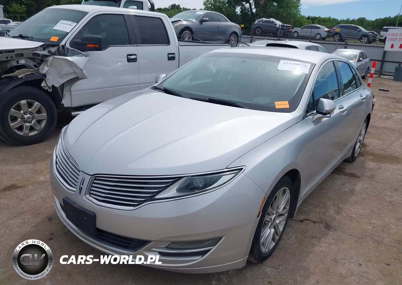 2014 Lincoln Mkz VIN:3LN6L2G92ER810489 - 2