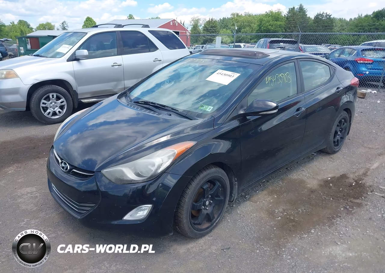 2012 Hyundai Elantra Limited (Ulsan Plant) VIN:KMHDH4AE5CU459075 - 2