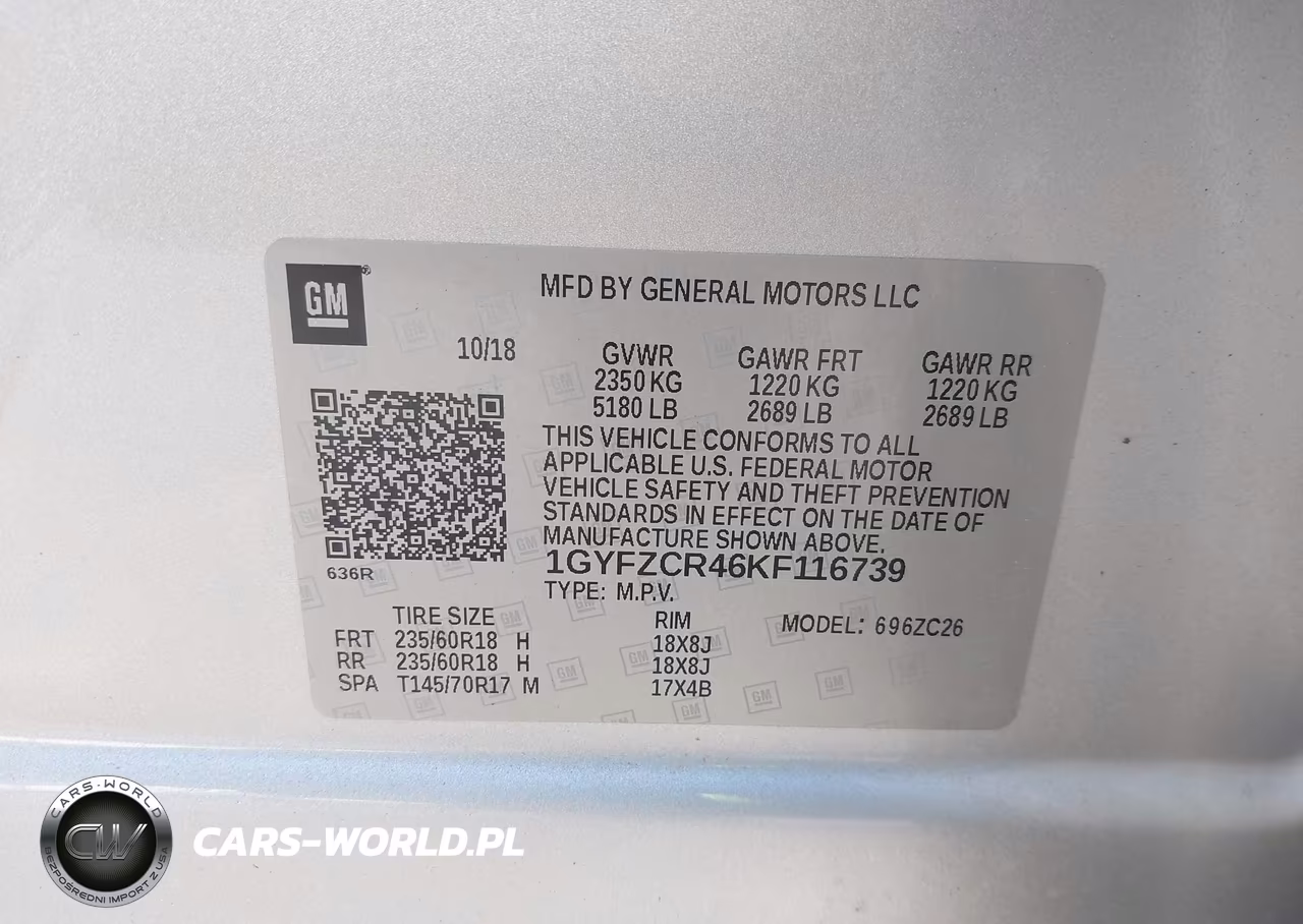 2019 Cadillac Xt4 Premium Luxury VIN:1GYFZCR46KF116739 - 9