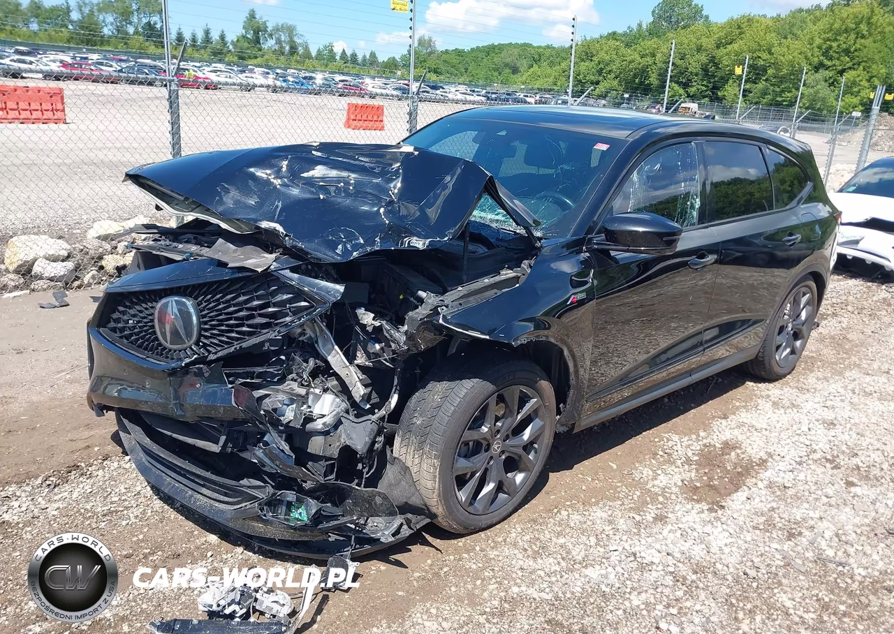 2022 Acura Mdx A-Spec Package VIN:5J8YE1H05NL010450 - 2