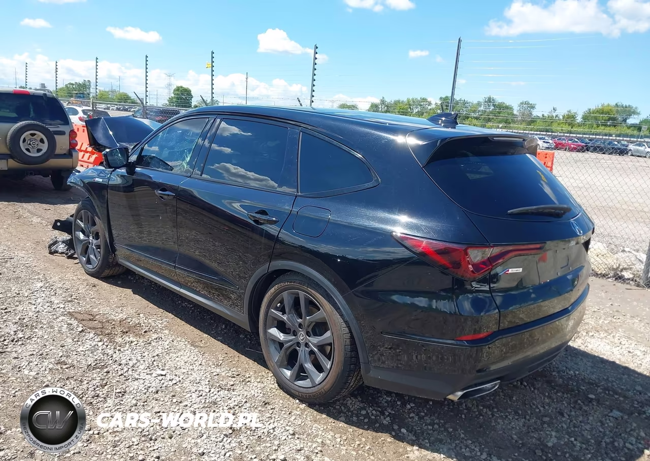 2022 Acura Mdx A-Spec Package VIN:5J8YE1H05NL010450 - 3