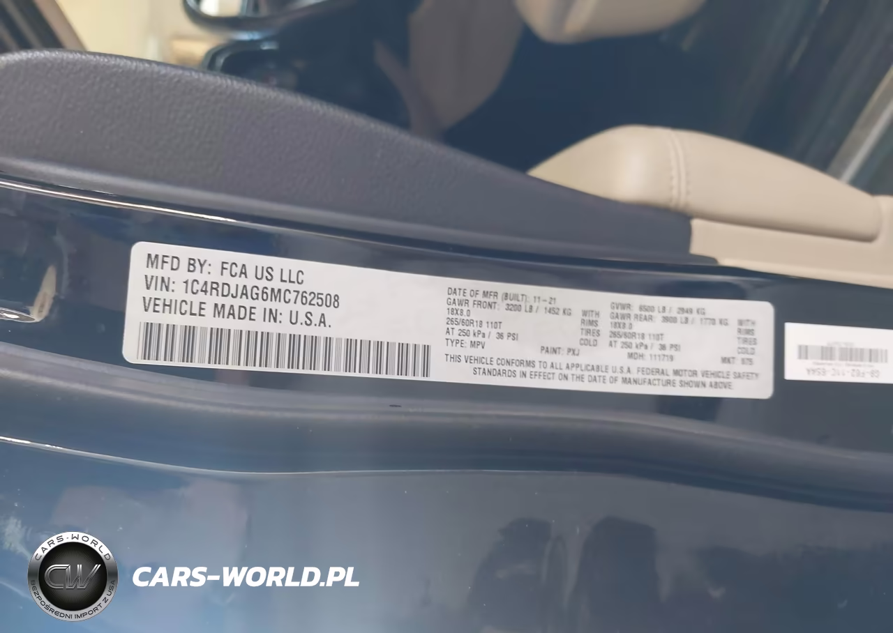 2021 Dodge Durango Sxt Plus Awd VIN:1C4RDJAG6MC762508 - 9