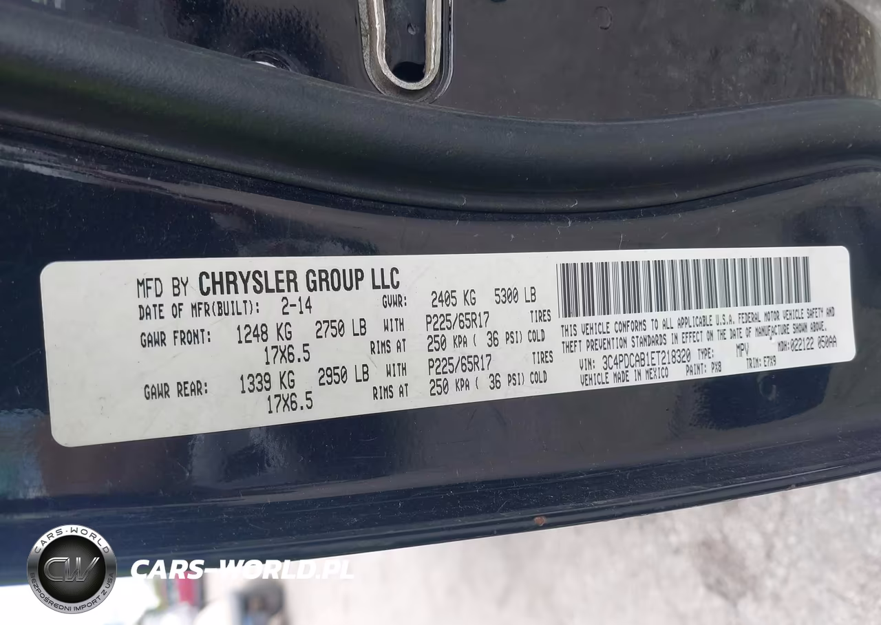 2014 Dodge Journey Se VIN:3C4PDCAB1ET218320 - 9