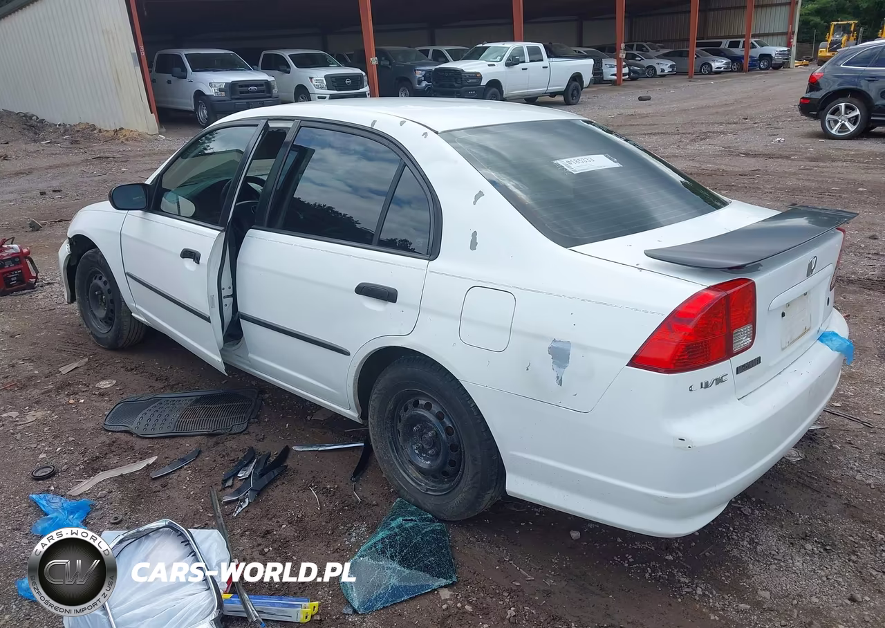 2004 Honda Civic Vp VIN:1HGES16374L007265 - 3