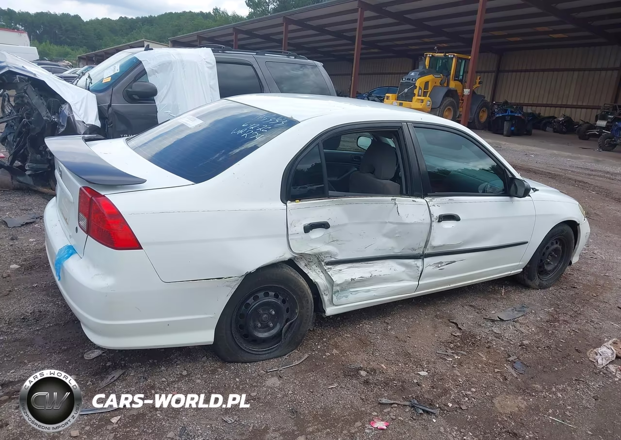 2004 Honda Civic Vp VIN:1HGES16374L007265 - 6