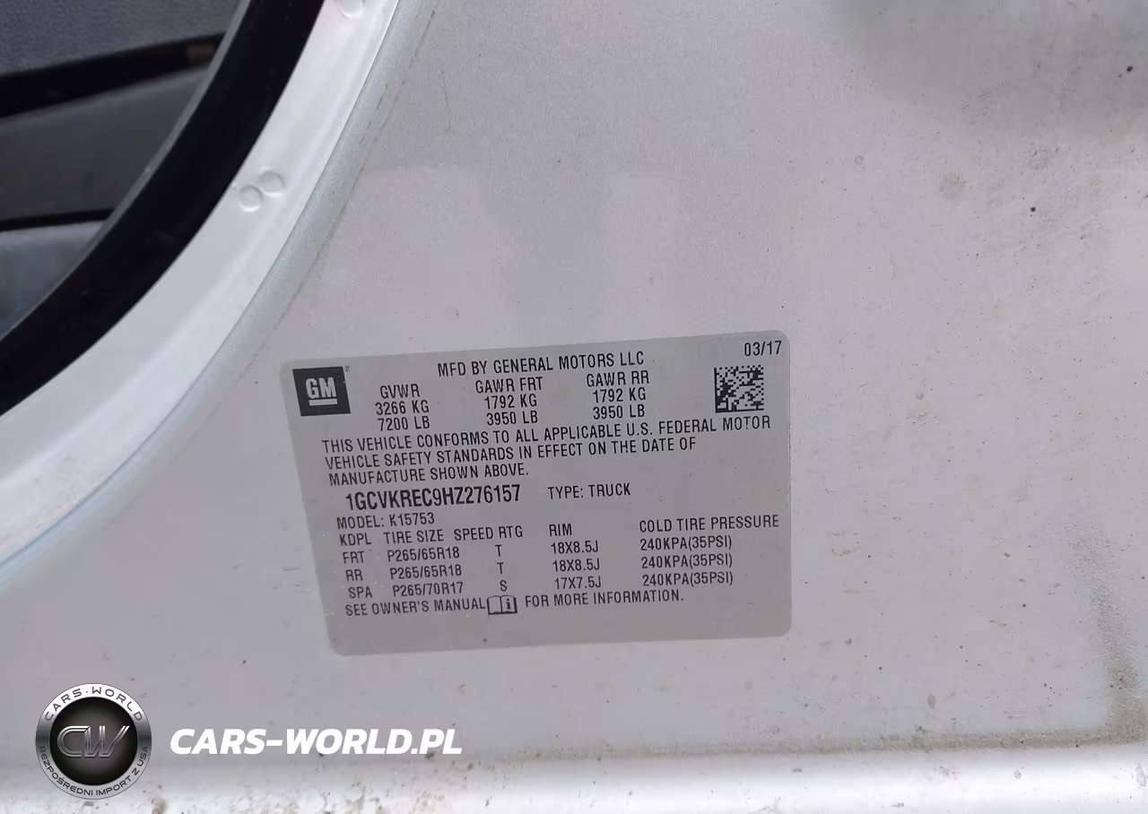 2017 Chevrolet Silverado 1500 Lt VIN:1GCVKREC9HZ276157 - 9