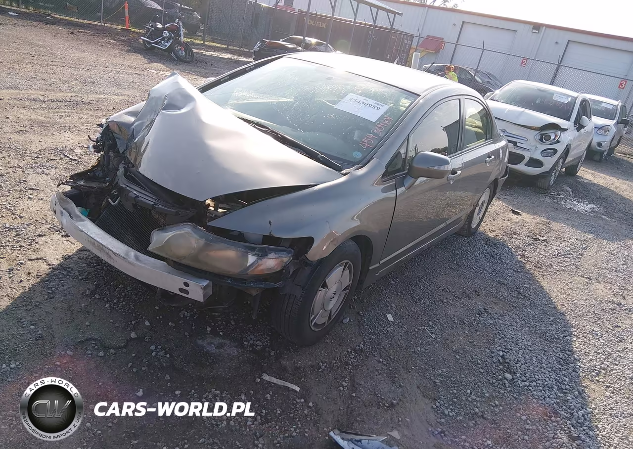 2008 Honda Civic Hybrid VIN:JHMFA36218S022797 - 2