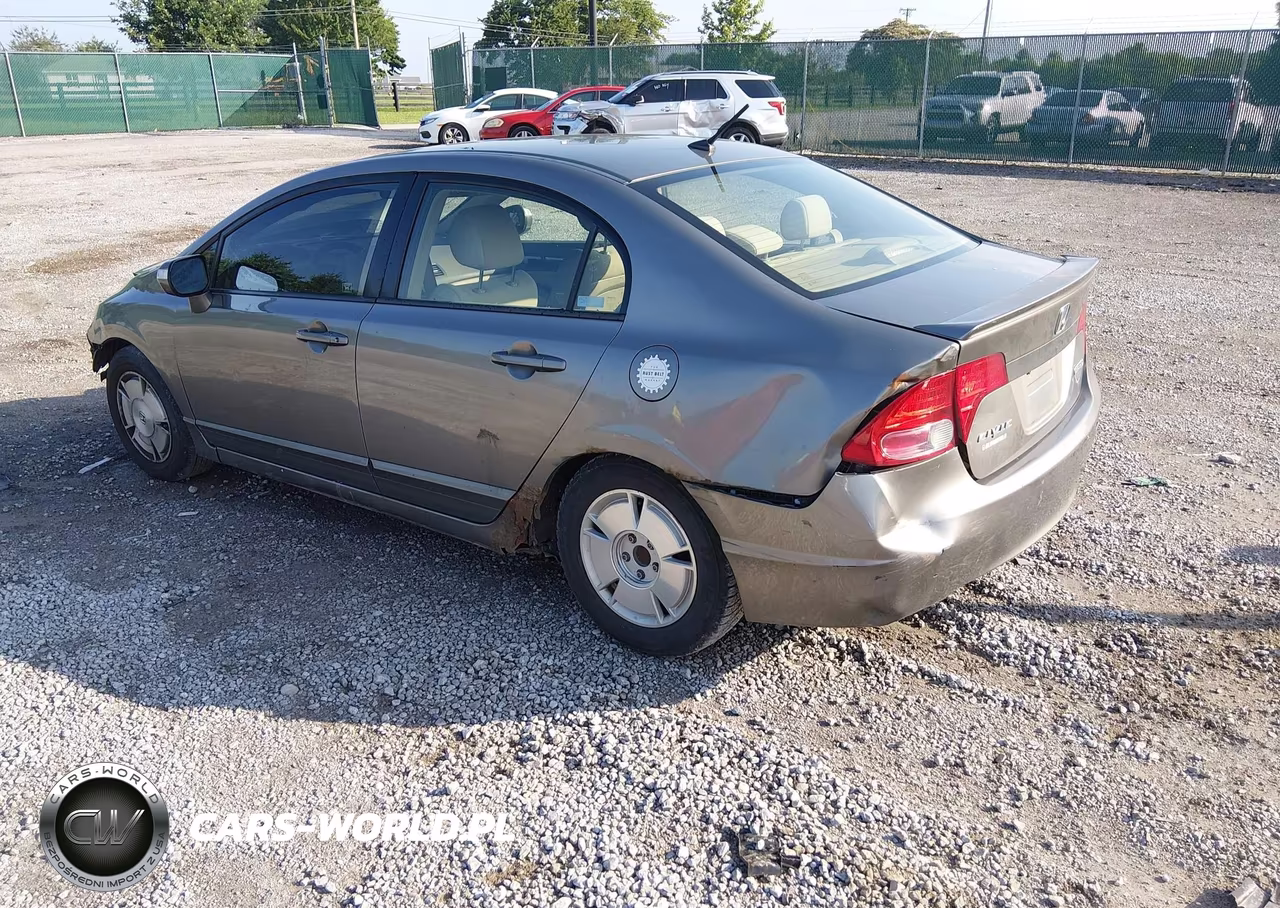 2008 Honda Civic Hybrid VIN:JHMFA36218S022797 - 3