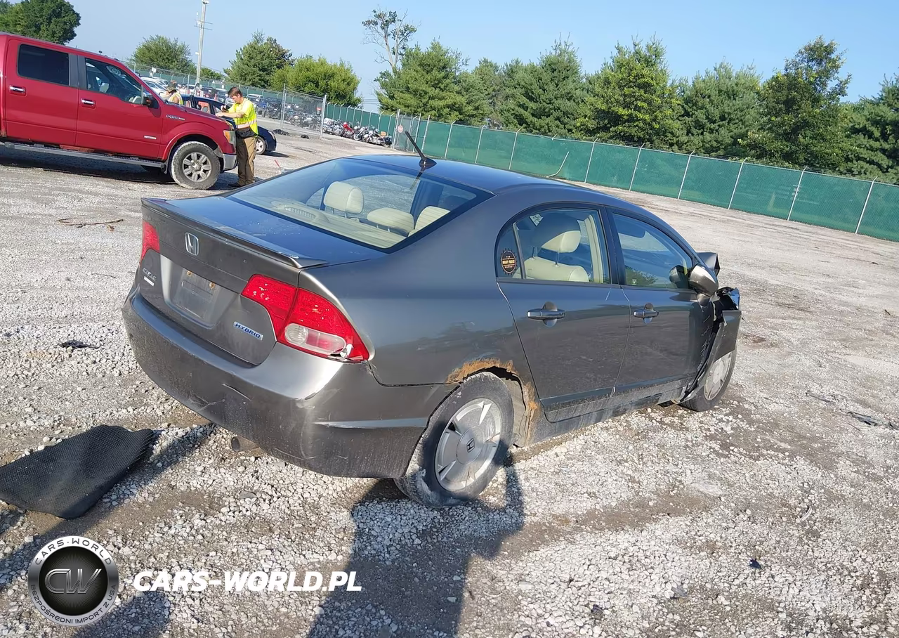 2008 Honda Civic Hybrid VIN:JHMFA36218S022797 - 4