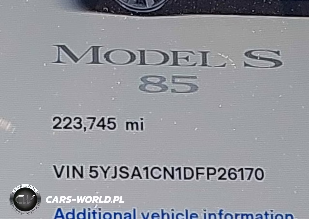2013 Tesla Model S VIN:5YJSA1CN1DFP26170 - 15