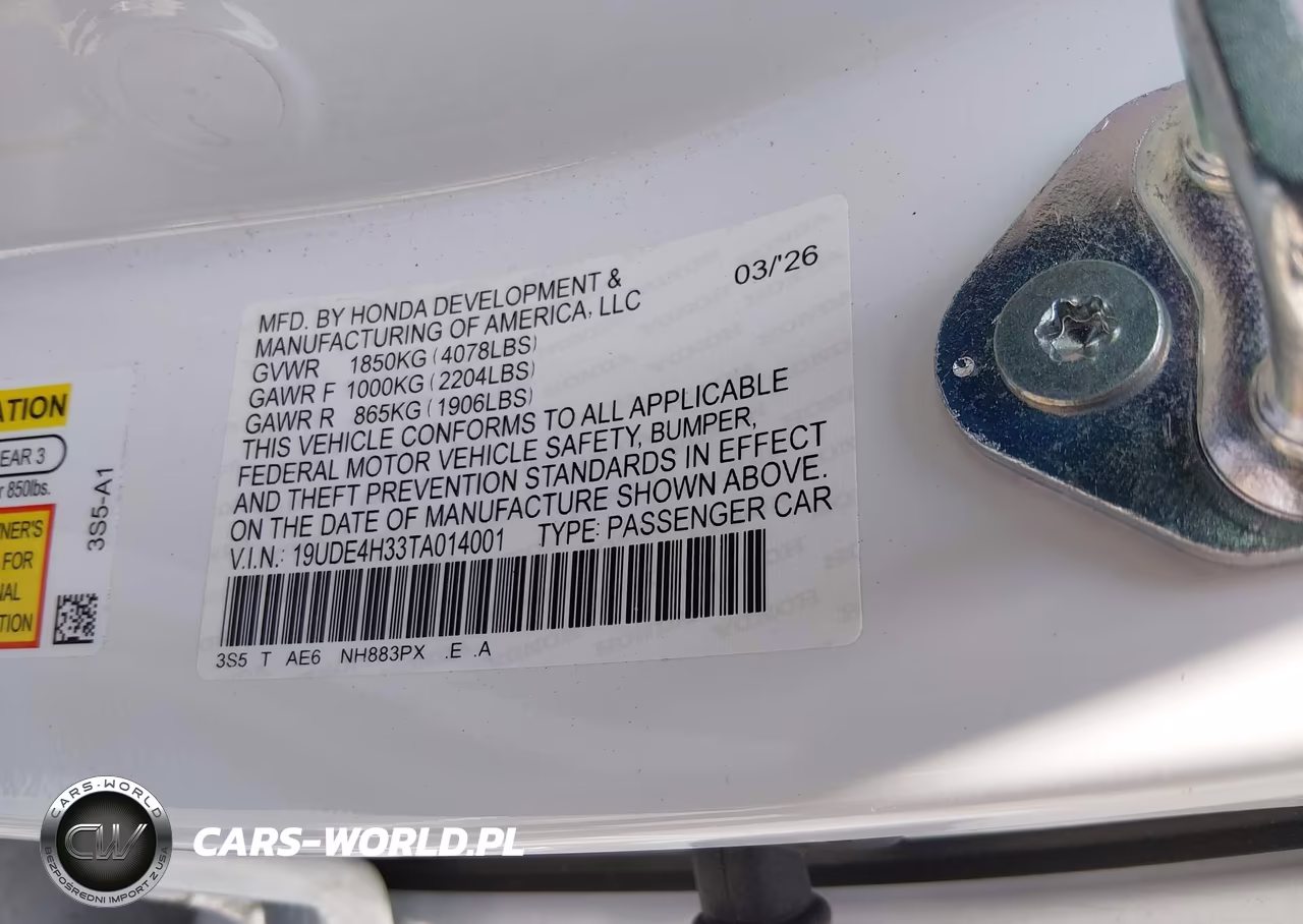 2026 Acura Integra A-Spec VIN:19UDE4H33TA014001 - 9