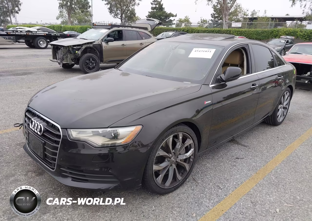 2013 Audi A6 3.0T Premium VIN:WAUGGAFC0DN130366 - 2