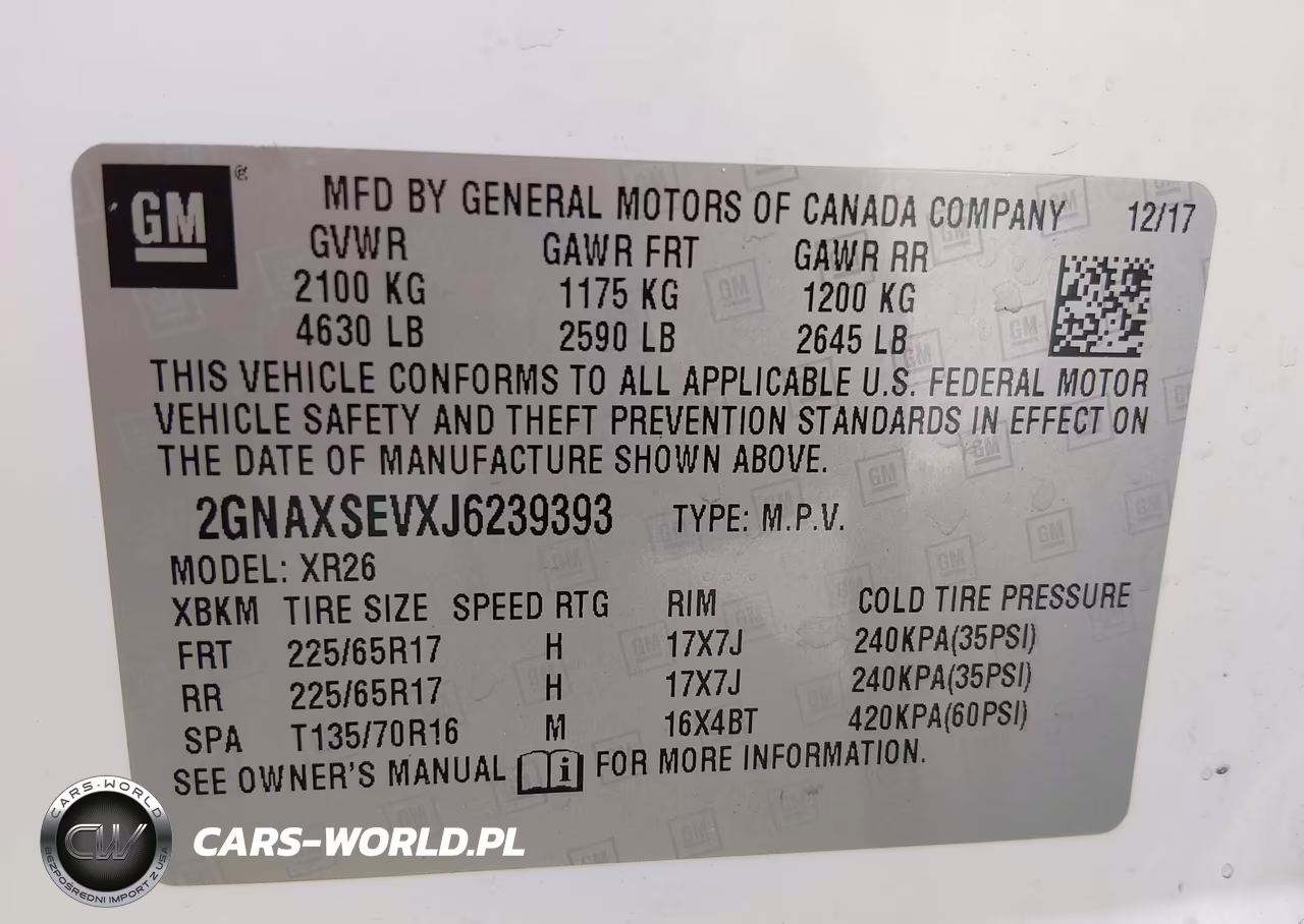 2018 Chevrolet Equinox Lt VIN:2GNAXSEVXJ6239393 - 9
