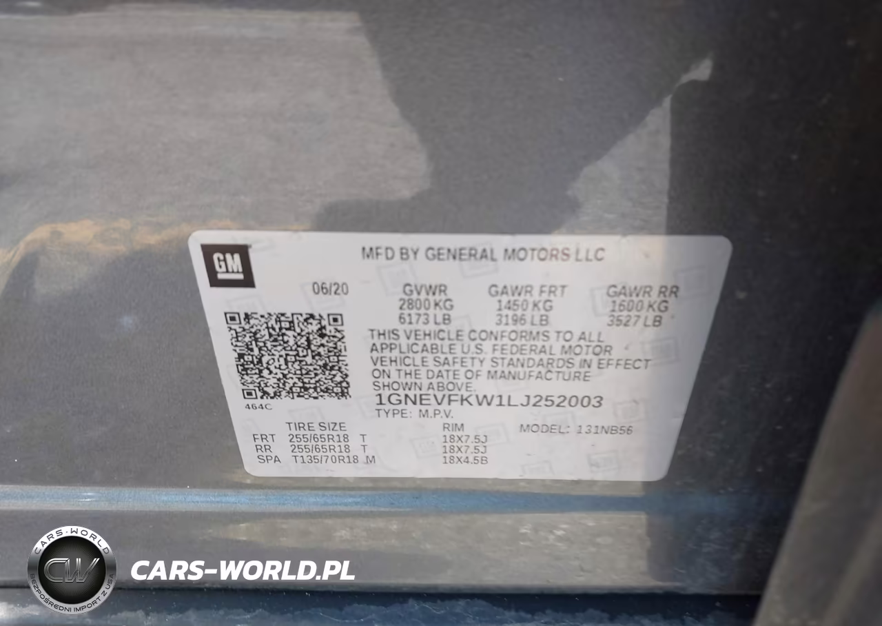 2020 Chevrolet Traverse Awd Ls VIN:1GNEVFKW1LJ252003 - 9