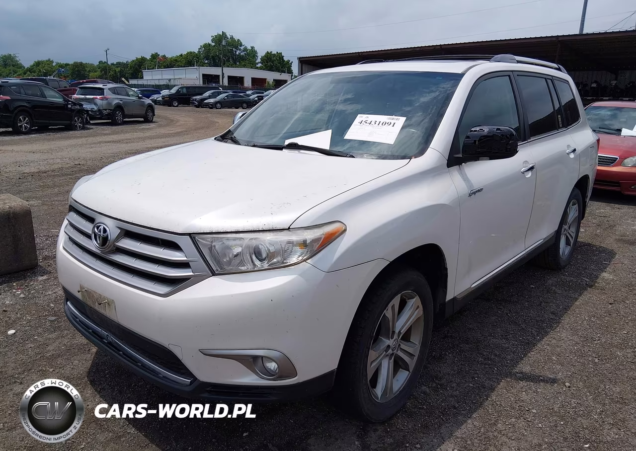 2011 Toyota Highlander Limited V6 VIN:5TDYK3EH3BS033586 - 2
