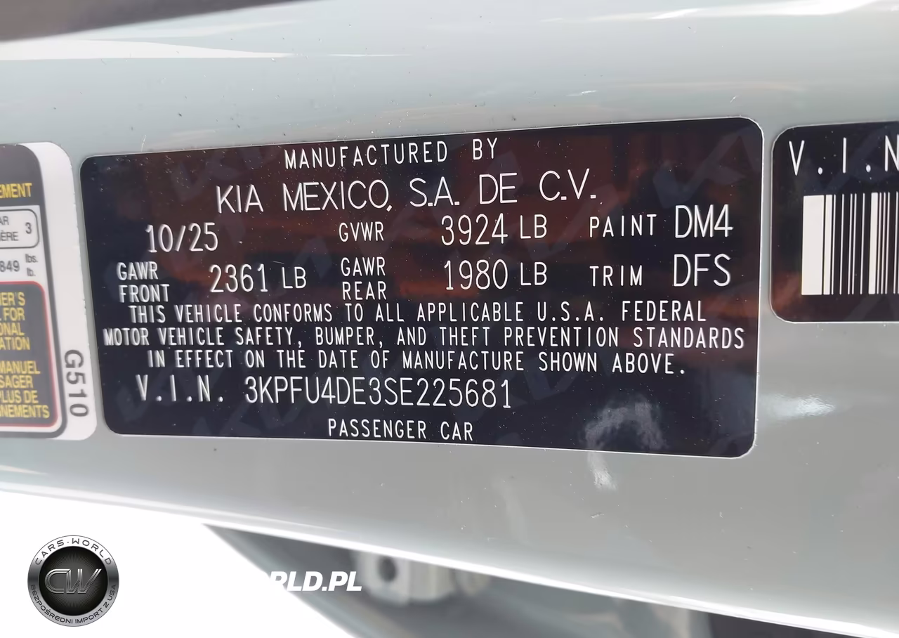 2025 Kia K4 Ex VIN:3KPFU4DE3SE225681 - 9