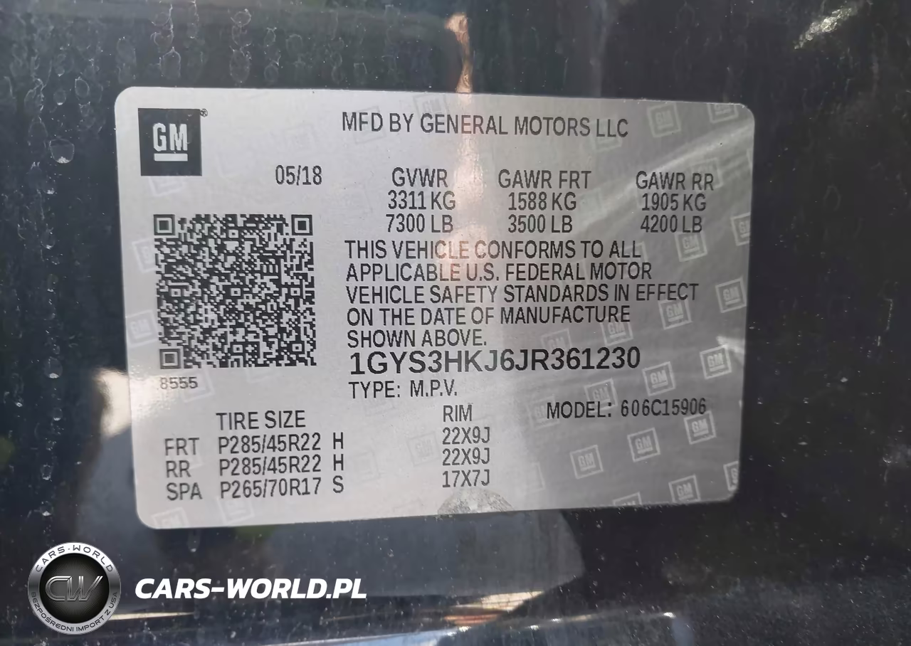 2018 Cadillac Escalade Esv Luxury VIN:1GYS3HKJ6JR361230 - 9
