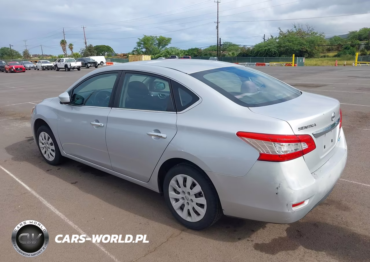 2014 Nissan Sentra Fe+ S-Fe+ Sv-S-Sl-Sr-Sv VIN:3N1AB7AP8EY213765 - 3