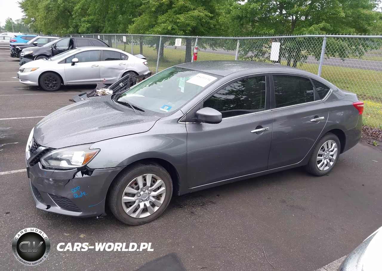 2017 Nissan Sentra Sv VIN:3N1AB7AP4HL673037 - 2