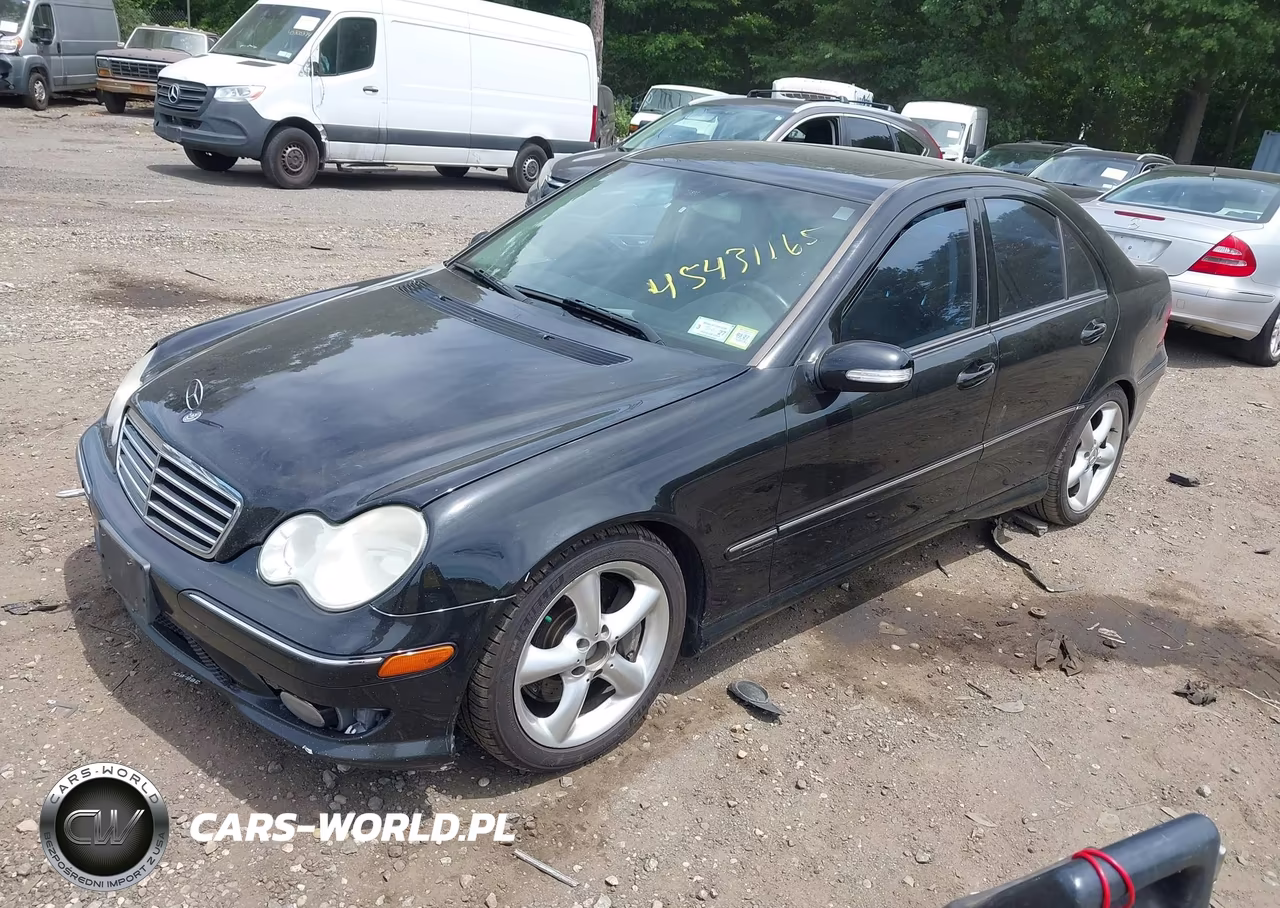 2005 Mercedes-Benz C 230 Kompressor Sport VIN:WDBRF40J75F610972 - 2