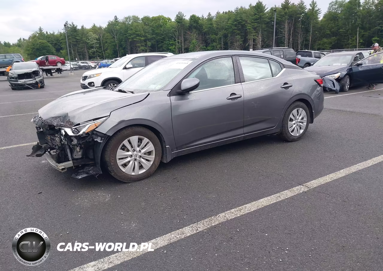 2020 Nissan Sentra S Xtronic Cvt VIN:3N1AB8BV4LY263580 - 2