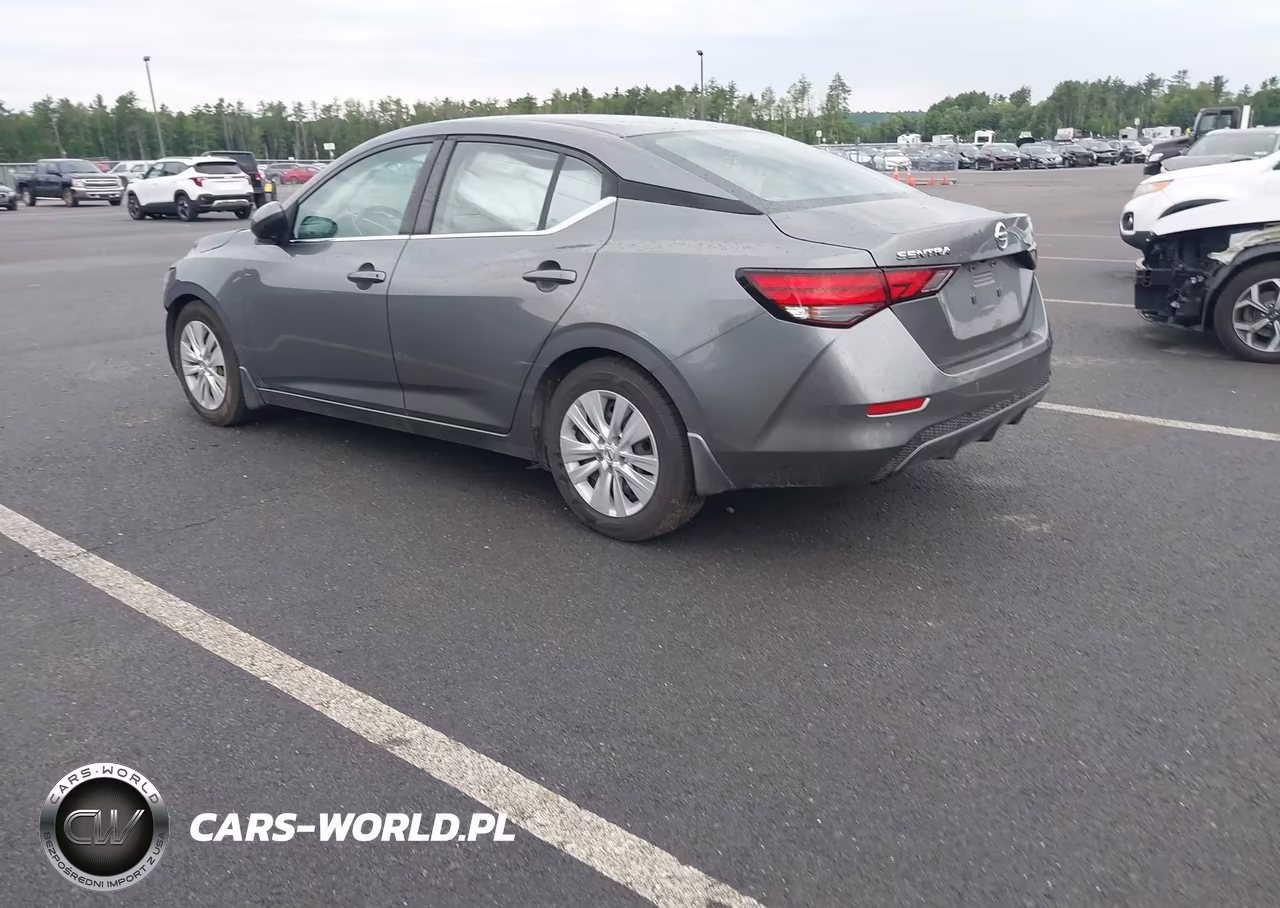2020 Nissan Sentra S Xtronic Cvt VIN:3N1AB8BV4LY263580 - 3