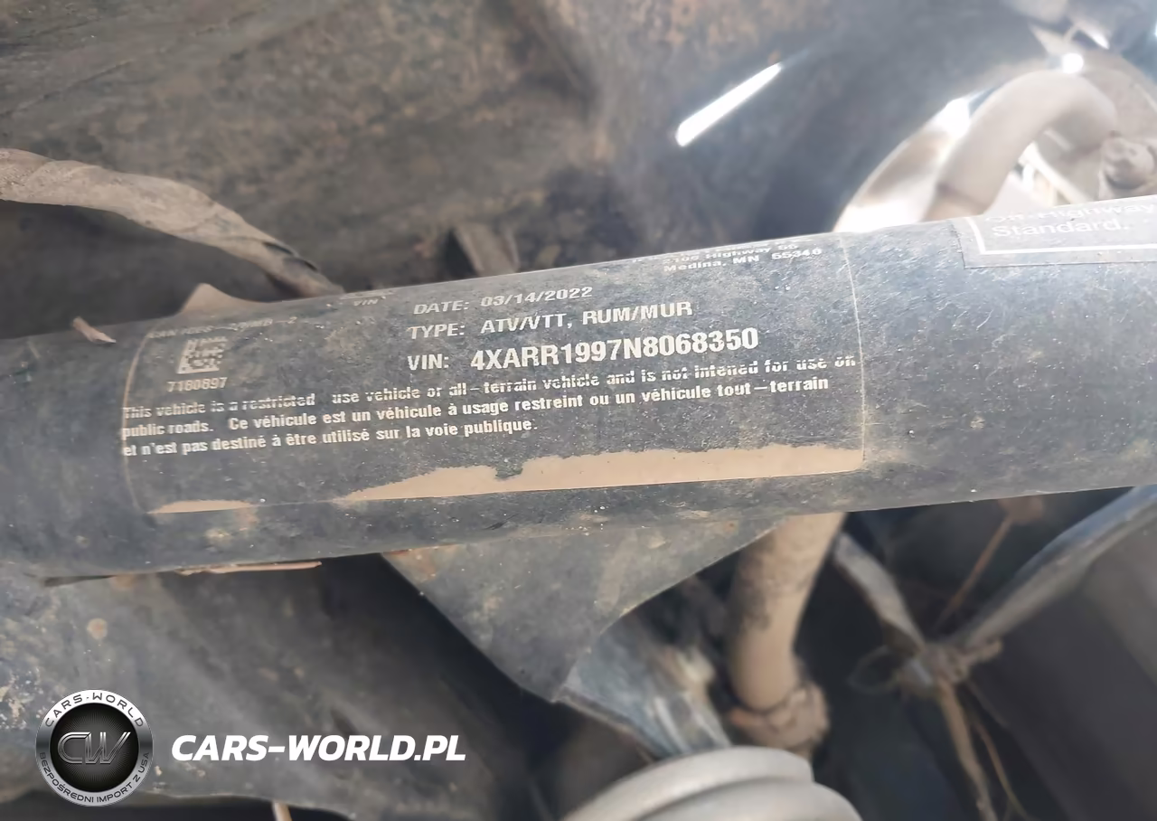 2022 Polaris Ranger Crew Xp 1000 Northstar Ultimate VIN:4XARR1997N8068350 - 10