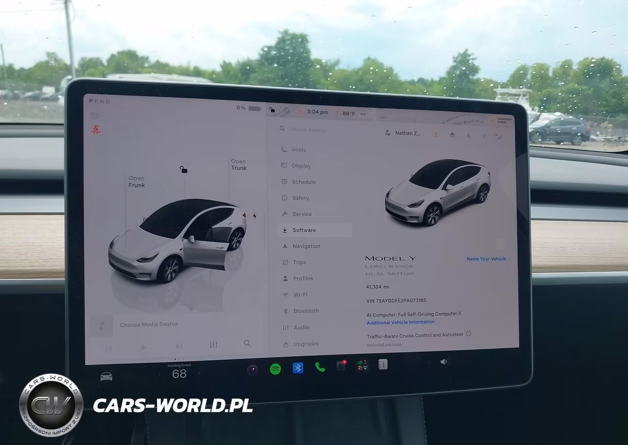 2023 Tesla Model Y Awd-Long Range Dual Motor All-Wheel Drive VIN:7SAYGDEE2PA073165 - 18
