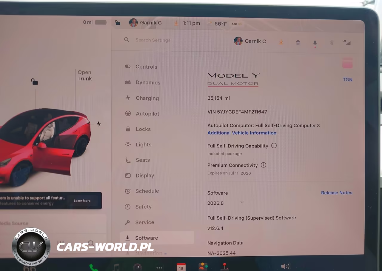 2021 Tesla Model Y VIN:5YJYGDEF4MF211647 - 7