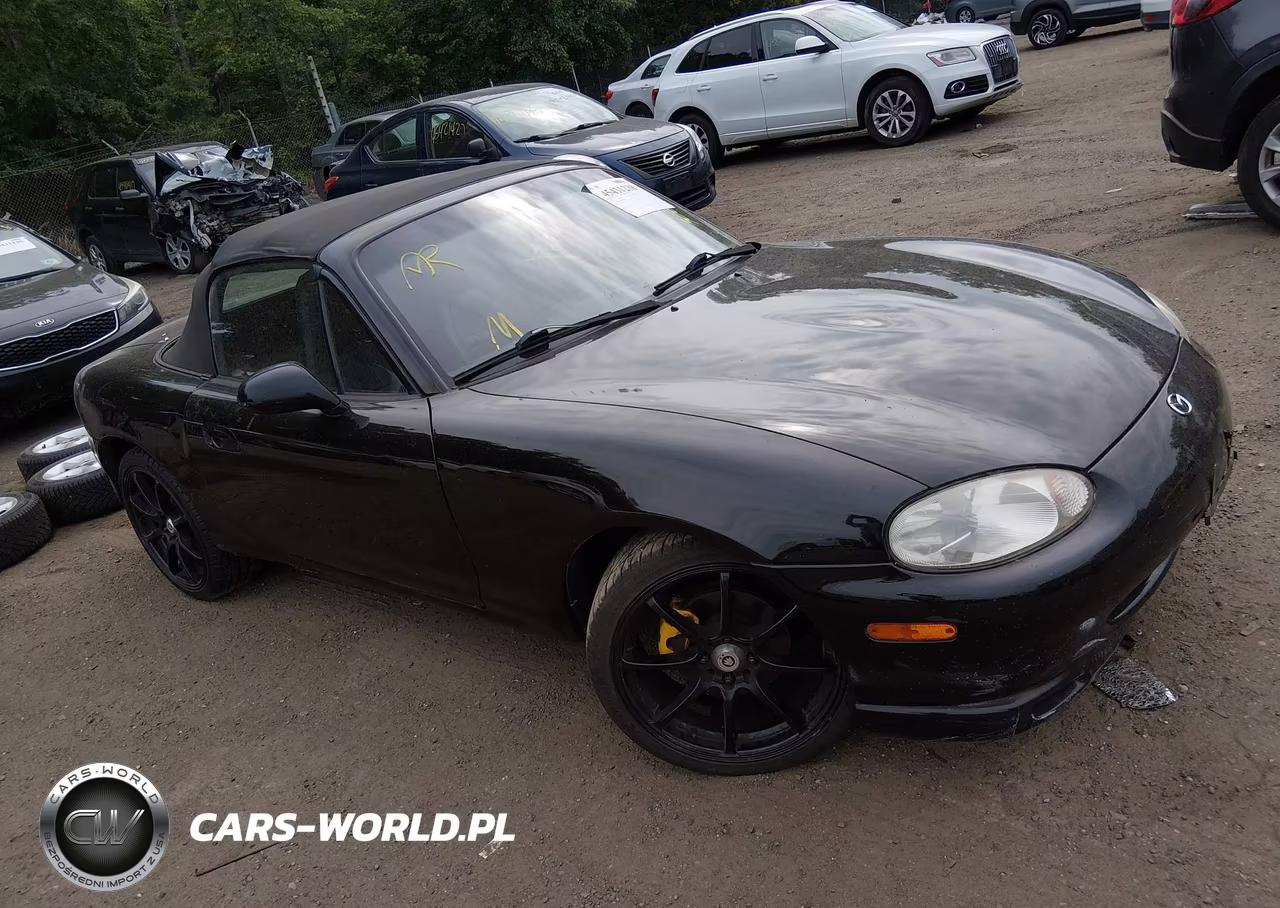 1999 Mazda Mx-5 Miata Leather-Leather Pkg-Popular Equip-Sport-Touring-Touring Pkg