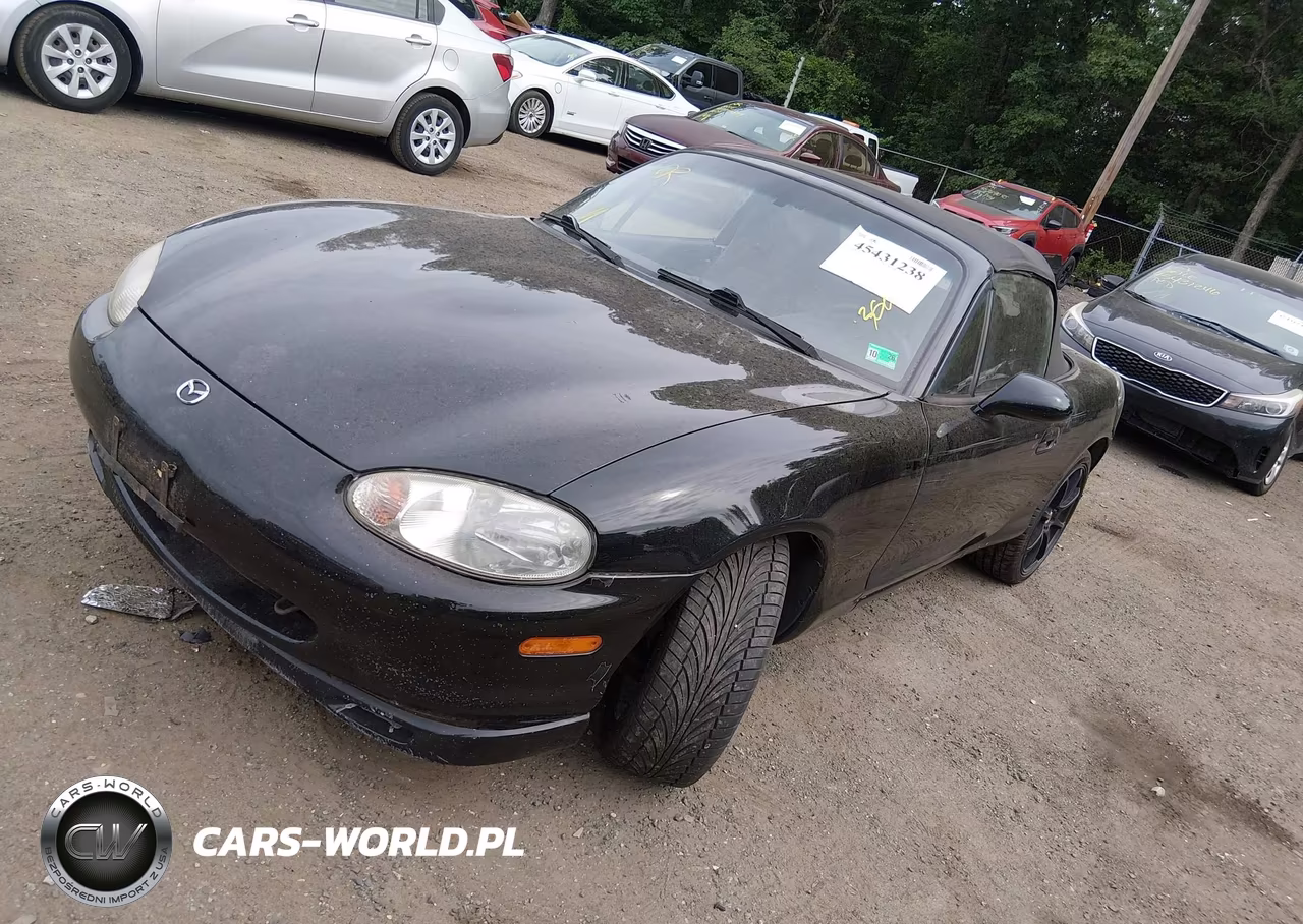 1999 Mazda Mx-5 Miata Leather-Leather Pkg-Popular Equip-Sport-Touring-Touring Pkg VIN:JM1NB3533X0106442 - 2