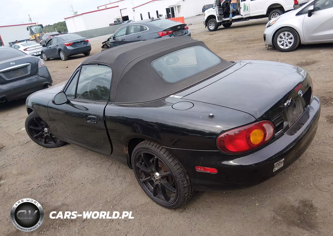 1999 Mazda Mx-5 Miata Leather-Leather Pkg-Popular Equip-Sport-Touring-Touring Pkg VIN:JM1NB3533X0106442 - 3