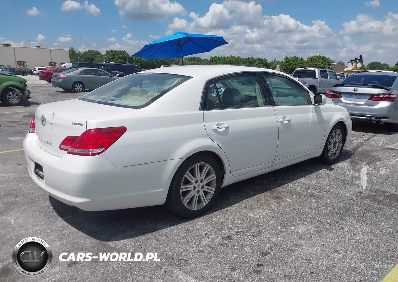 2007 Toyota Avalon Xl-Xls-Touring-Limited VIN:4T1BK36B77U236365 - 4