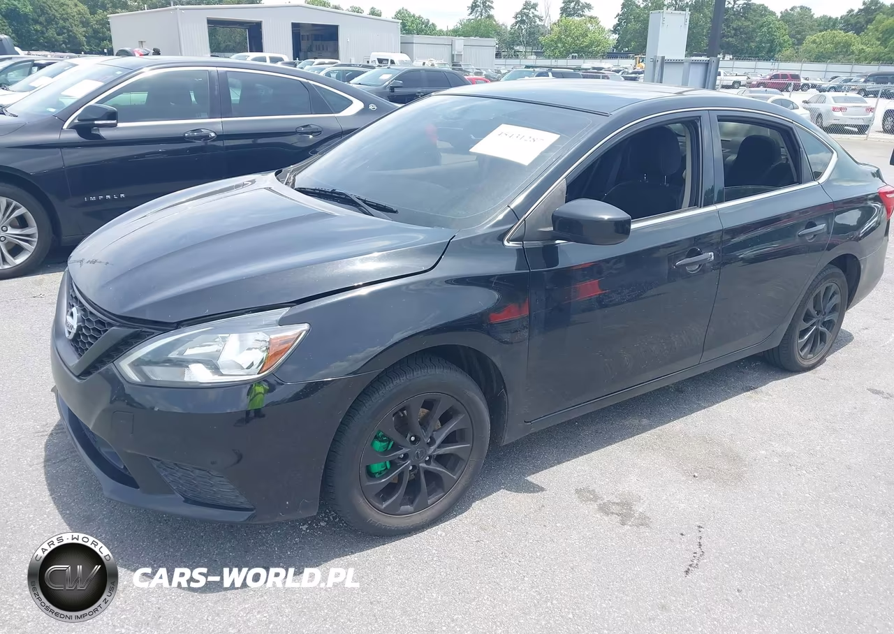 2018 Nissan Sentra Sv VIN:3N1AB7AP1JL647856 - 2