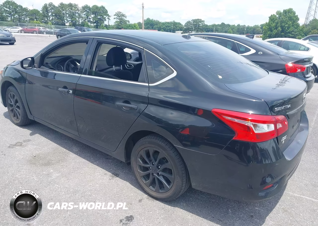 2018 Nissan Sentra Sv VIN:3N1AB7AP1JL647856 - 3