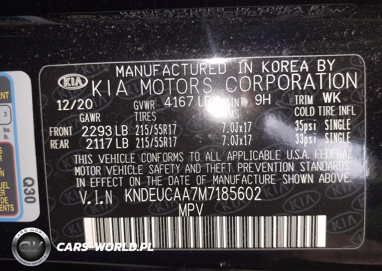 2021 Kia Seltos S VIN:KNDEUCAA7M7185602 - 9